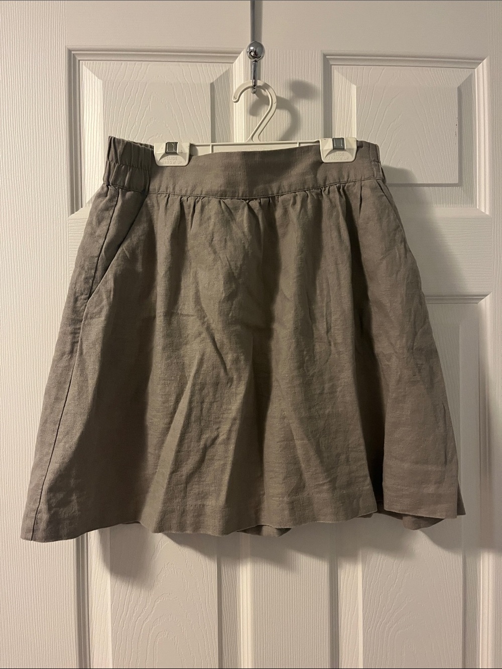 LOFT Taupe Circle Skirt